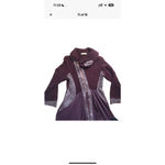 Purple ZONE BLEUE Coat Dress Size 4 Photo 4
