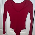 Maroon Bodysuit Red Photo 0