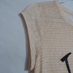 LC Lauren Conrad Lauren Conrad Disney Collection I Heart Love Mickey Stripe T-shirt Size M Photo 3