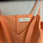 Amanda Uprichard coral orange strappy baby doll silk mini whenever dress S Photo 11
