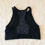 PINK - Victoria's Secret VS PINK High Neck Black/Grey Reversible Sports Bra Size Small Victoria’s Secret Photo 3