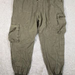 Young Fabulous and Broke Women's Size L Cargo Joggers Photo 0