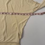 Michael Lauren Cream Oat Hunter Draped Tee Size X-Small/Small NWOT Photo 4