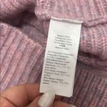 J.Crew  Relaxed Turtleneck Poncho Heathered Wysteria Photo 8