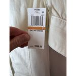 Frame  Gillian Puff Sleeve Cotton Mini Dress in Cream/Ecru size Small $398 NWT Photo 10