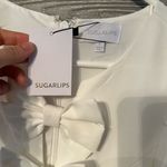 HYFVE Sugar lips Clara" Bow Dress (White) Dress to Impress Puff Sleeve Mini-Dress Photo 3