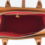 CAVALCANTI Italian Designer Leather Satchel Shoulder Bag Brown Luxury Timeless Photo 7