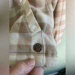 Burton  Women's MOBILIZER Zip-Up Fleece Ant Ivory Gingham Small Snowboard Winter Photo 1