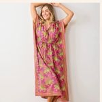 Print Fresh Bagheera Let's Cruise Cafton Hot Pink Organic Cotton Dress Photo 3