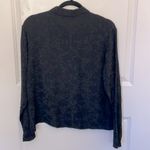 CP Shades  Black on Black Embroidered Top Small Photo 1