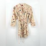 MOTHER The New To Town Shirt Dress Mini Cotton Goodbye Horses Size Small NEW Photo 4