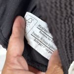 No Boundaries  Ribbed Ruched High Leg Black Swimsuit Size Small NWT #5735 Photo 4