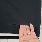 Talbots  Side Zip Cropped Black Flat Front Slim Fit Dress Pants Women's Size 14 Photo 3