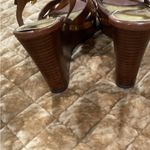 Ralph Lauren Polo by Brown Platform Sandals Photo 2