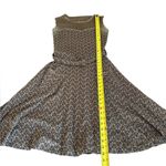 Effie's Heart ModCloth Blogging Molly Dress Hearts Pima Cotton Womens Size Small Brown Photo 9