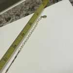 Loft Woman’s Signed Gold Tone with Multi Color Dangle Chain Necklace Photo 4