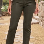 Frank & Eileen  Cork Straight Leg Jeans Olive Green Size 26 NWOT Photo 0
