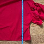 Topshop Cropped Blouse with Tie Sleeves Photo 4