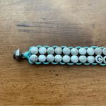 Juicy Couture Pam Gela Silver Toned Blue Beaded Bracelet Brand New with Tags Photo 4