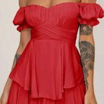 Boutique red mini dress romper Photo 0