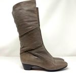 36.5 Vintage leather boots purchased in Paris, made in Italy, size Photo 2