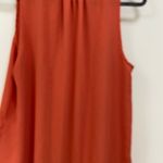 Mossimo lg womens tank shirt w front tie Red Photo 4