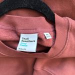 Aritzia Perfect Fit Crewneck Sweatshirt in Burgundy Photo 5