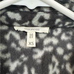 Maurice's NWOT! Fleece Shacket!  Gray Animal Print Jacket Photo 2