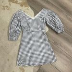 Urban Outfitters Gingham Half Puff Sleeve Dress Photo 1