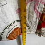 Bakery Print Novelty Camp‎ Shirt Bread Pastry Button Up Quirky Food Print Small Photo 4