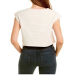 Good American  Beige Crop
Tee(Size Medium) Photo 1