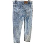 Levi's Vintage Acid Washed Orange Tab 550 Relaxed Taper Jeans Denim 36 X 32 Photo 3