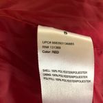 Rampage  Womens Puffer Jacket Size Small Zipped Front Polyester Red Photo 7