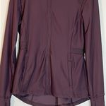 Apana  Purple Workout/Yoga/Performance Full Zip Up Jacket Size Small - EUC Photo 3
