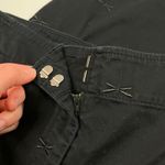 Talbots | Black Dragonfly Embroidered Chino Capri Pants Stretch Womens 12 Photo 3