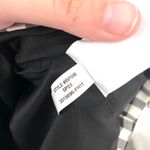 J.Crew Short Sleeve Mini Dress in Gingham Bi-Stretch Wool Blend Black Size 6 Photo 4