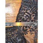 Blashe Sheer Duster Kimono Robe Black Size L Photo 4