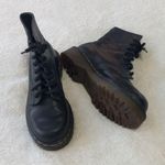 Dr. Martens Vintage 90s Y2K Black Leather Moto Combat Lace Up Boots Photo 8