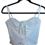 Edikted Nwt  White Lace Fairy Corset Top Photo 0