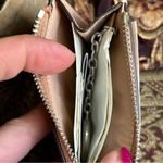 Coach Authentic 1941 scratch resistant crossgrain leather zip card ID w keychain Photo 5