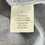 Francesca's Moriah Tweed Light‎ Blue Shacket NWT Photo 11