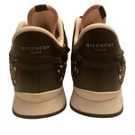 Givenchy  Black/Pink Neoprene And Leather Runner Slip On Sneakers Size IT 38/US 8 Photo 3