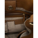 Michael Kors Kip Large Leather Bucket Bag Brown Excellent Condition Photo 2