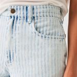 Faherty Topsail Striped Jean Shorts Blue Size 26 Photo 1