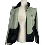 Pearl Izumi Women's Cycling Soft Shell Full Zip Jacket Zip Off Arms Color Green Photo 9