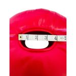 A.W.A.K.E. MODE‎ Small Lucy Faux Leather Padded Top Handle Bag Red Photo 4