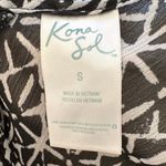 Kona Sol  Small Oversized Striped Kimono Tribal Beach Swim Coverup Tunic Dress Photo 6