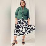 Lane Bryant  Hunter Green Women's Cropped Blazer Photo 2