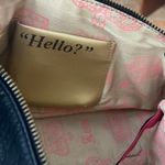 Juicy Couture Y2K GOLD CHAIN TRIMMED PEBBLED LEATHER SHOULDER BAG Photo 7