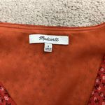 Madewell  Julianne Smocked Waist Top Size Small Photo 6